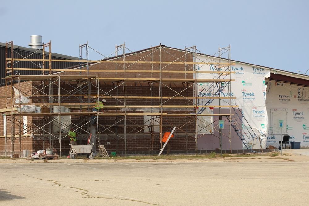 Renovations for office building continue at Fort McCoy