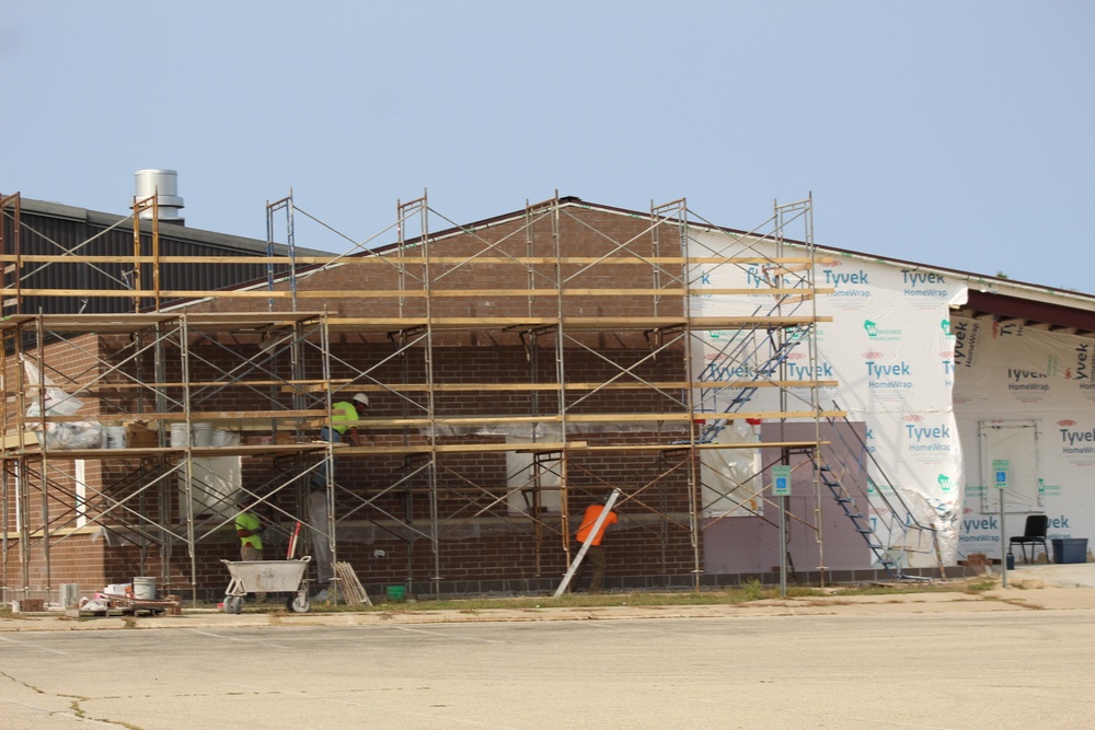 Renovations for office building continue at Fort McCoy