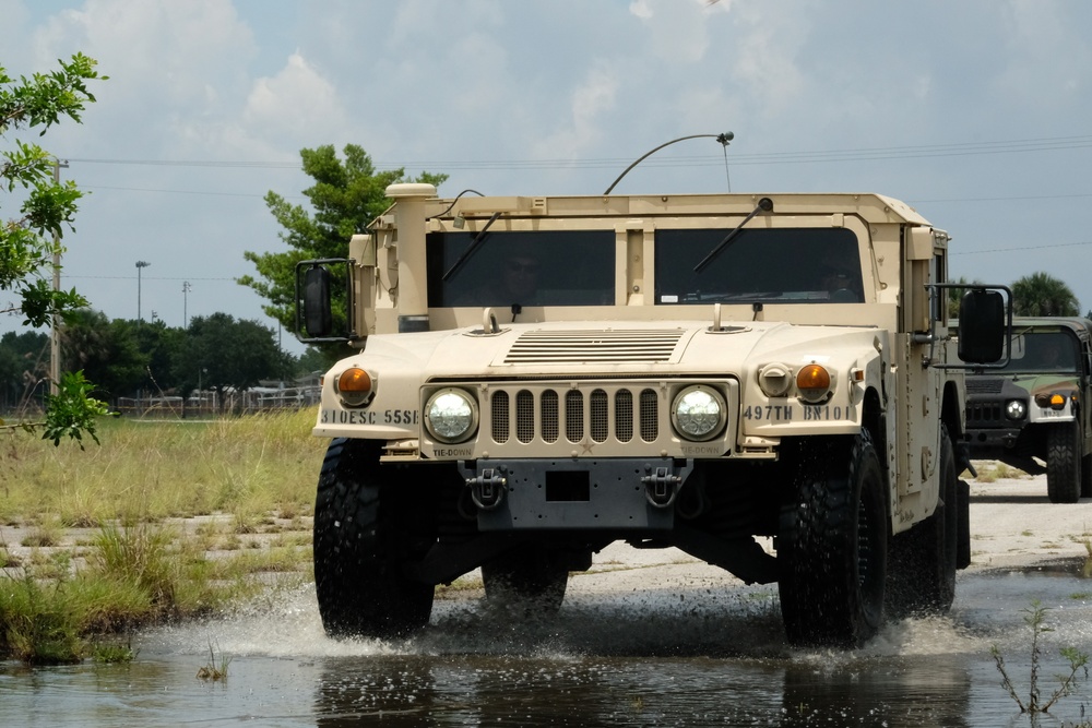 Army Reserve drivers training at a glance