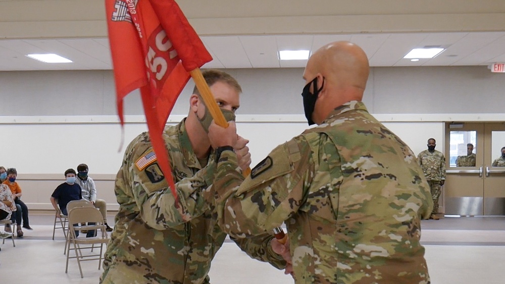 859th EN CO Change of Command