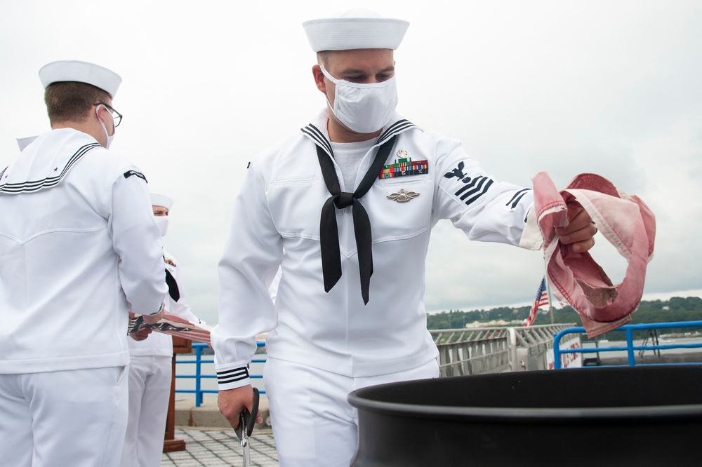 Flag Retirement Ceremony and 9/11 Memorial