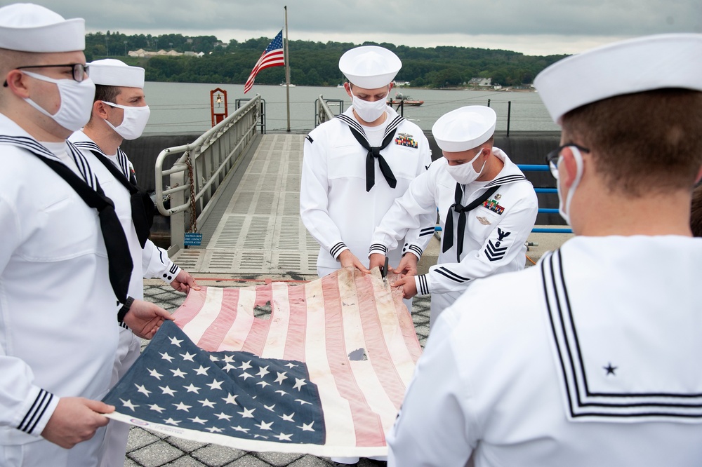 Flag Retirement Ceremony and 9/11 Memorial