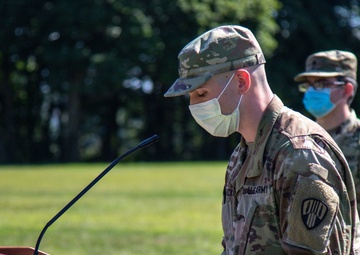New York City resident takes command of 133rd Composite Supply Company