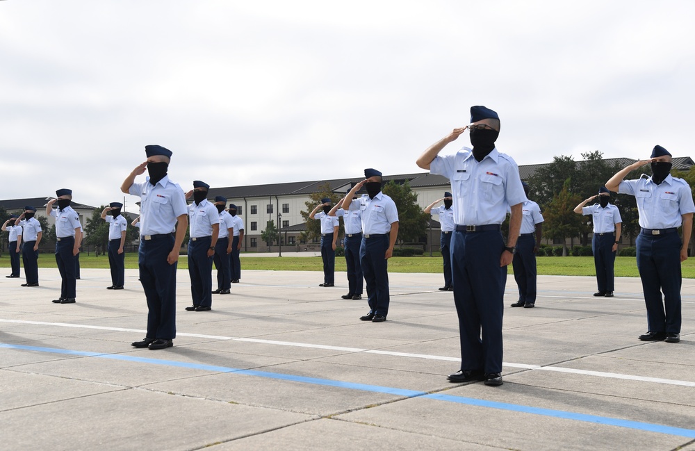 Keesler BMT graduation ceremony September 11, 2020