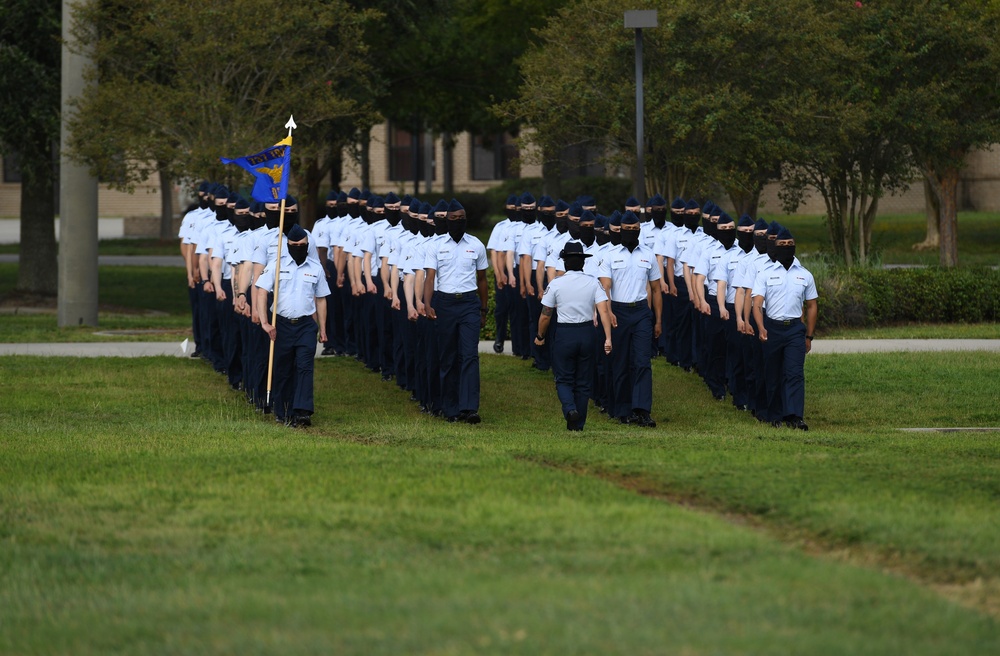 Keesler BMT graduation ceremony September 11, 2020