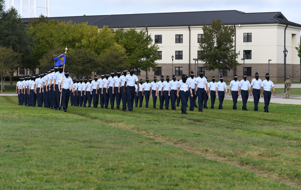 Keesler BMT graduation ceremony September 11, 2020