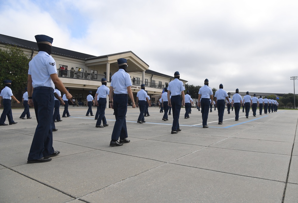 Keesler BMT graduation ceremony September 11, 2020