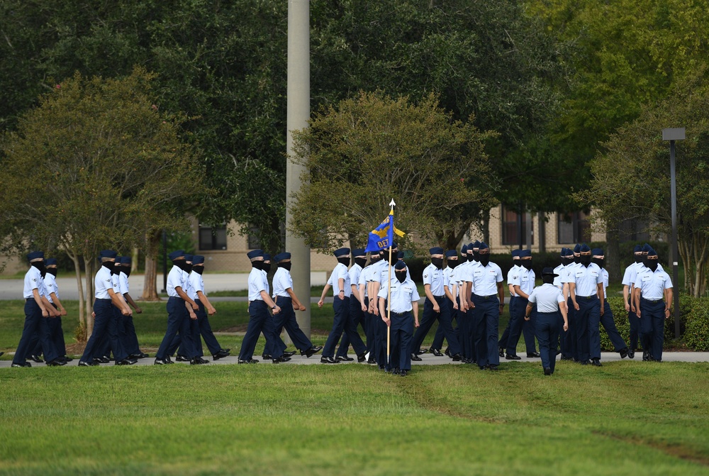 Keesler BMT graduation ceremony September 11, 2020