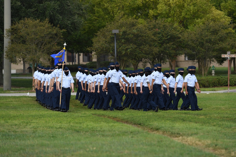 Keesler BMT graduation ceremony September 11, 2020