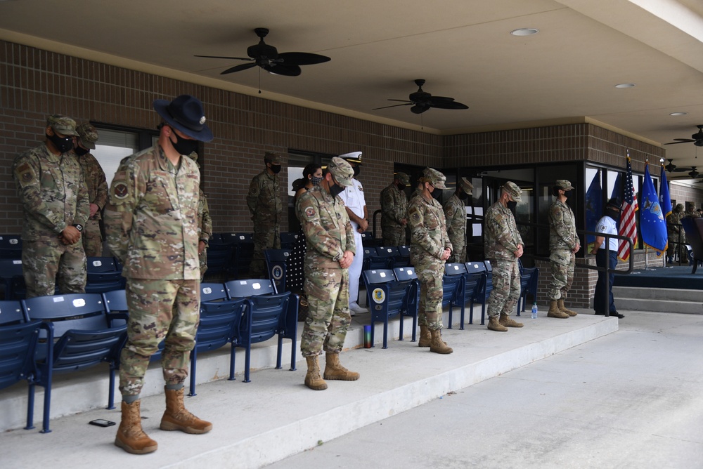 Keesler BMT graduation ceremony September 11, 2020