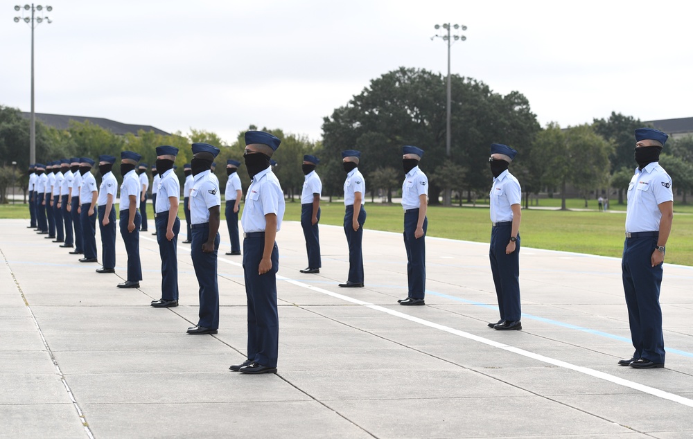 Keesler BMT graduation ceremony September 11, 2020