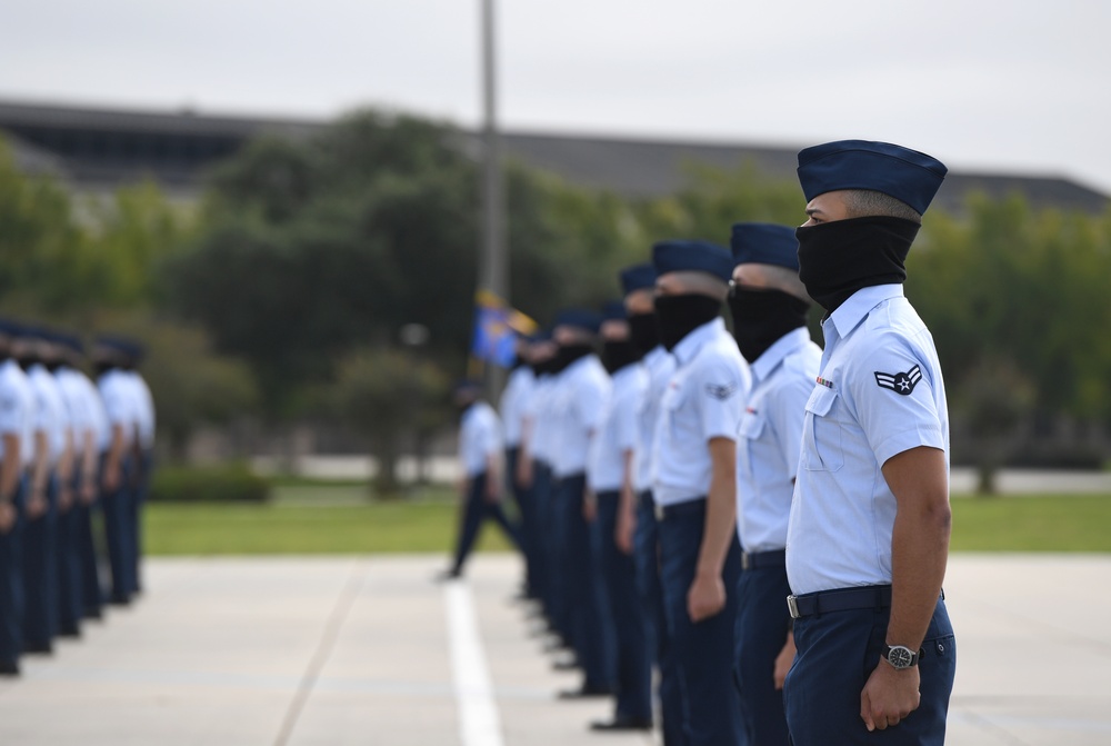 Keesler BMT graduation ceremony September 11, 2020