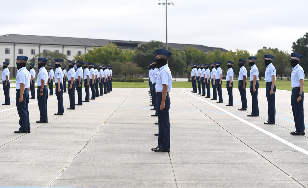 Keesler BMT graduation ceremony September 11, 2020