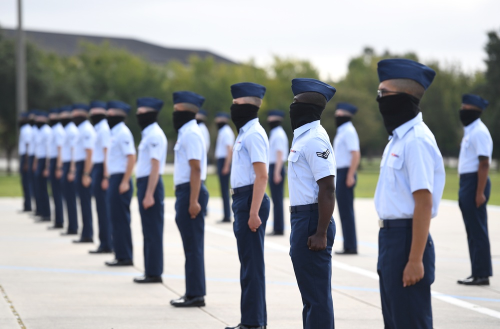 Keesler BMT graduation ceremony September 11, 2020