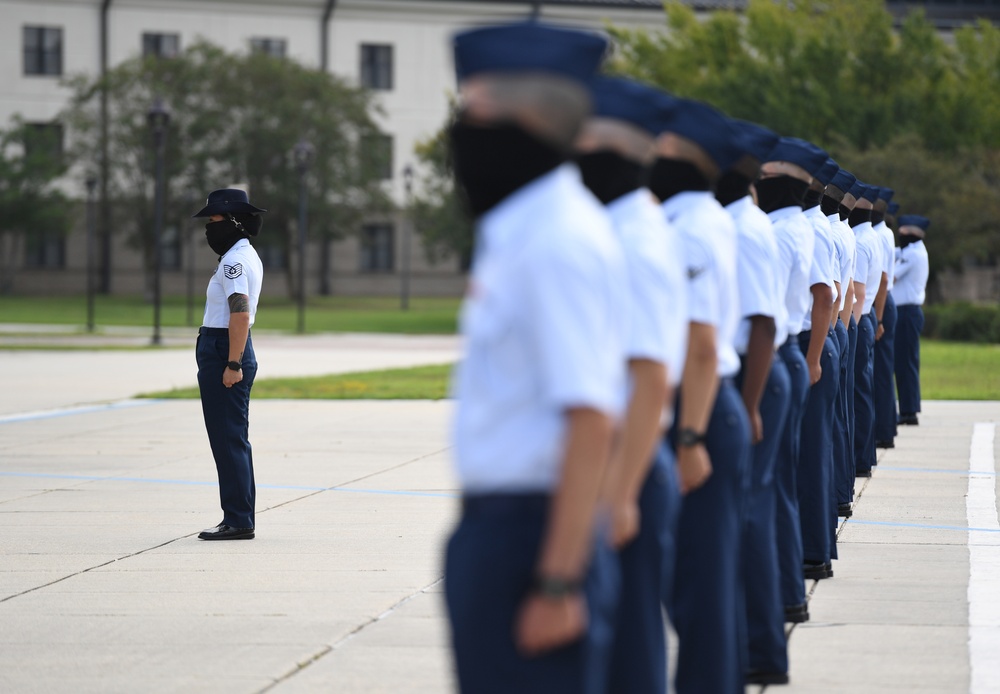 Keesler BMT graduation ceremony September 11, 2020