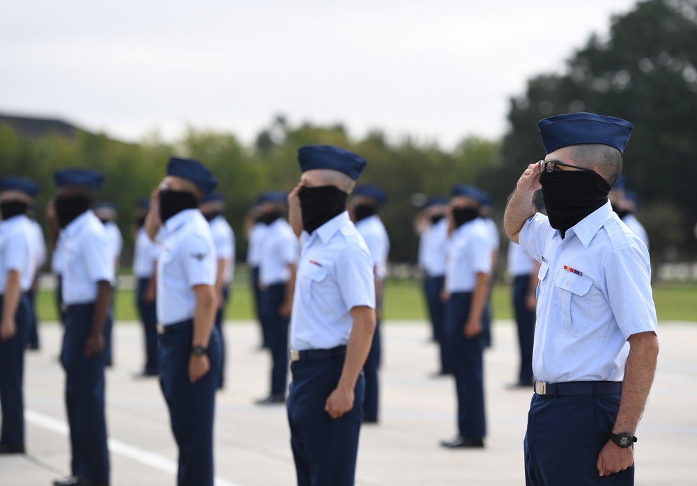 Keesler BMT graduation ceremony September 11, 2020