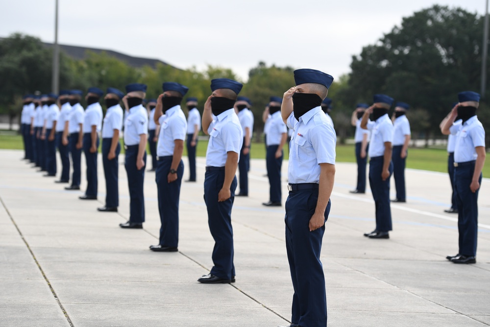 Keesler BMT graduation ceremony September 11, 2020