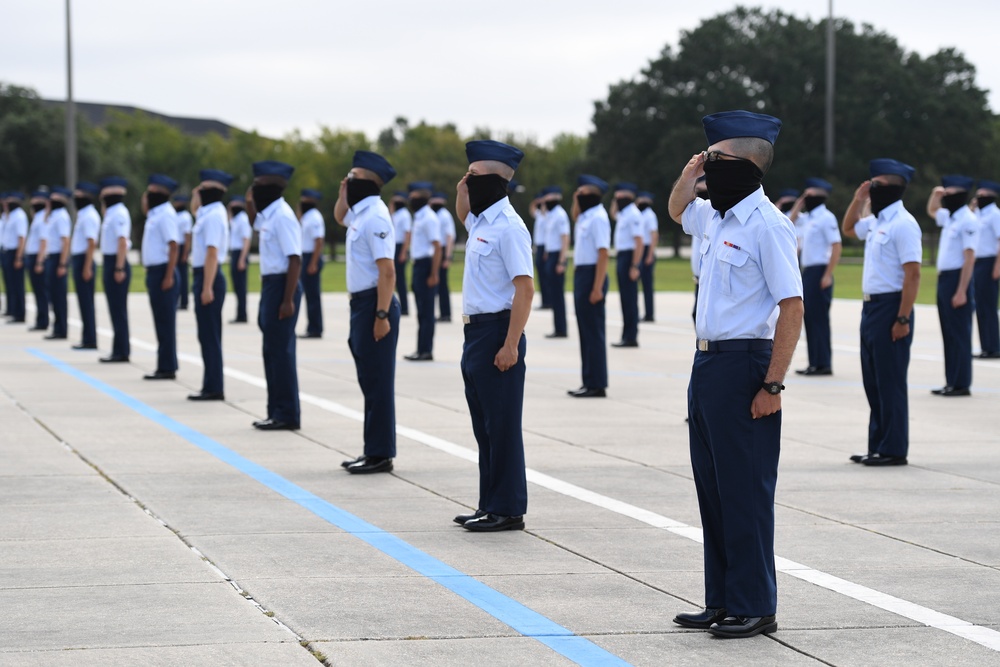 Keesler BMT graduation ceremony September 11, 2020