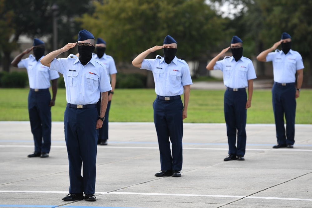 Keesler BMT graduation ceremony September 11, 2020