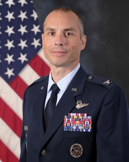 Official Photo of Colonel Karl Weinbrecht, 505th Command and Control Wing Vice Commander