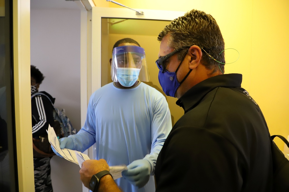 VI Airport COVID-19 Screening