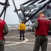 Marines, Sailors conduct flight operations, maintenance aboard USS San Diego