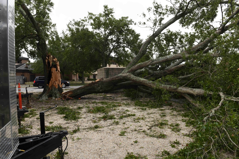 Hurricane Sally damage assessment at Hurlburt Field