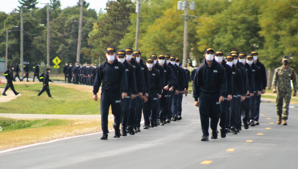 Navy's Recruit Training Command restriction of movement operations at Fort McCoy