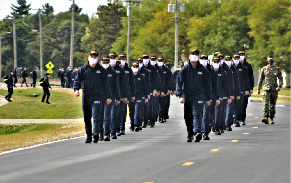 Navy's Recruit Training Command restriction of movement operations at Fort McCoy
