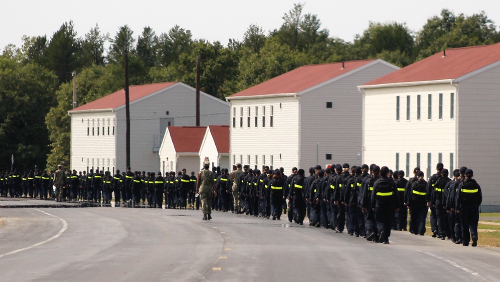 Navy's Recruit Training Command restriction of movement operations at Fort McCoy