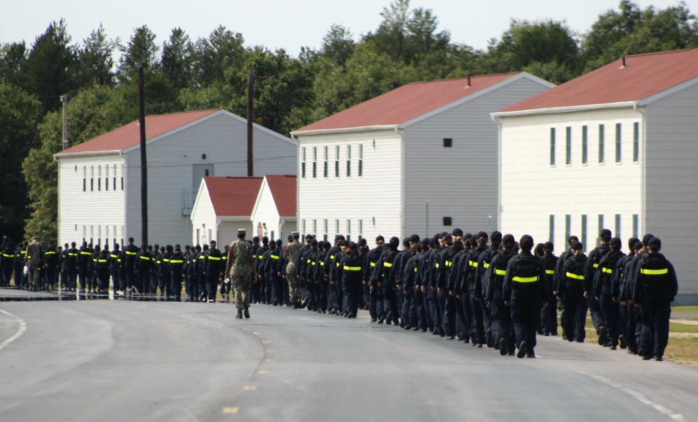Navy's Recruit Training Command restriction of movement operations at Fort McCoy