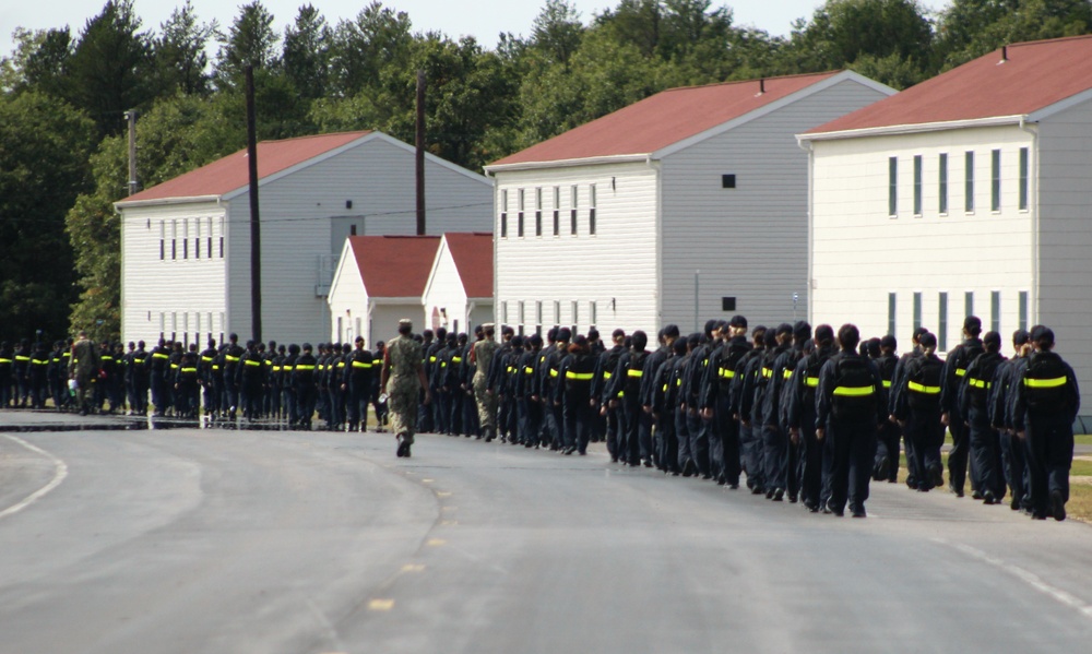Navy's Recruit Training Command restriction of movement operations at Fort McCoy
