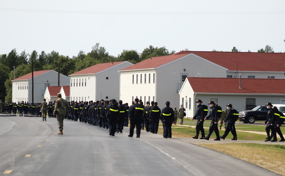 Navy's Recruit Training Command restriction of movement operations at Fort McCoy