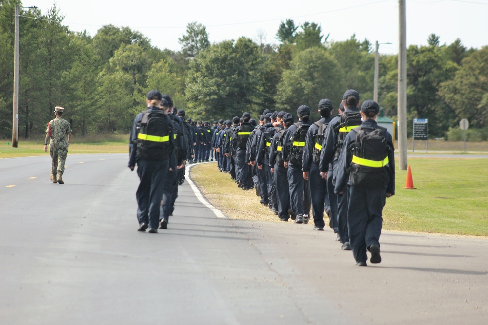 Navy's Recruit Training Command restriction of movement operations at Fort McCoy