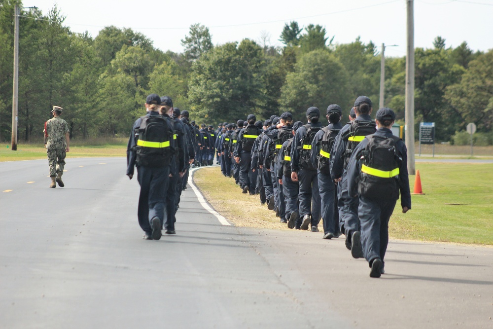 Navy's Recruit Training Command restriction of movement operations at Fort McCoy