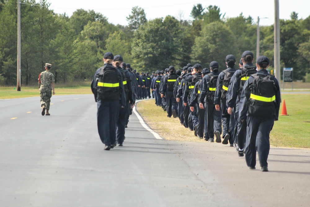 Navy's Recruit Training Command restriction of movement operations at Fort McCoy