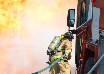 Firefighters train their own due to closed schools