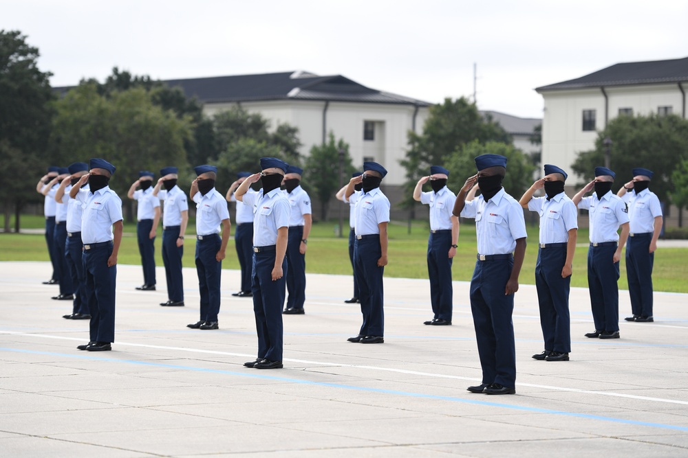 Keesler BMT graduation ceremony September 11, 2020