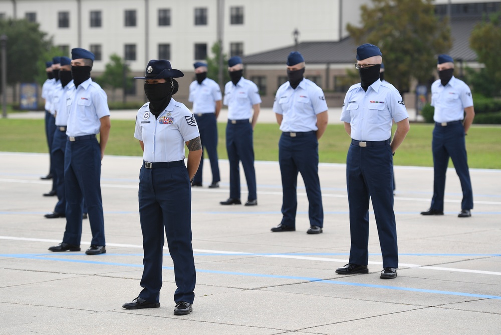 Keesler BMT graduation ceremony September 11, 2020