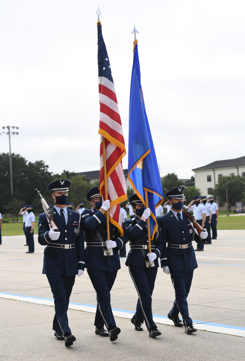 Keesler BMT graduation ceremony September 11, 2020