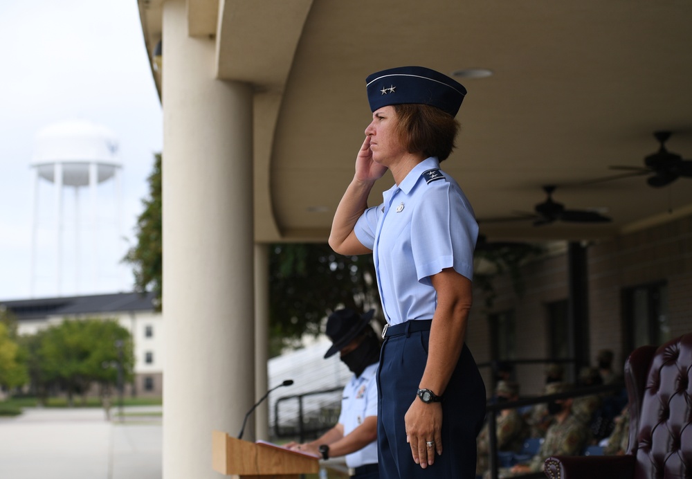 Keesler BMT graduation ceremony September 11, 2020