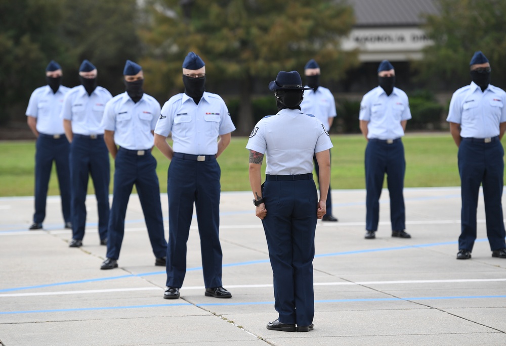 Keesler BMT graduation ceremony September 11, 2020