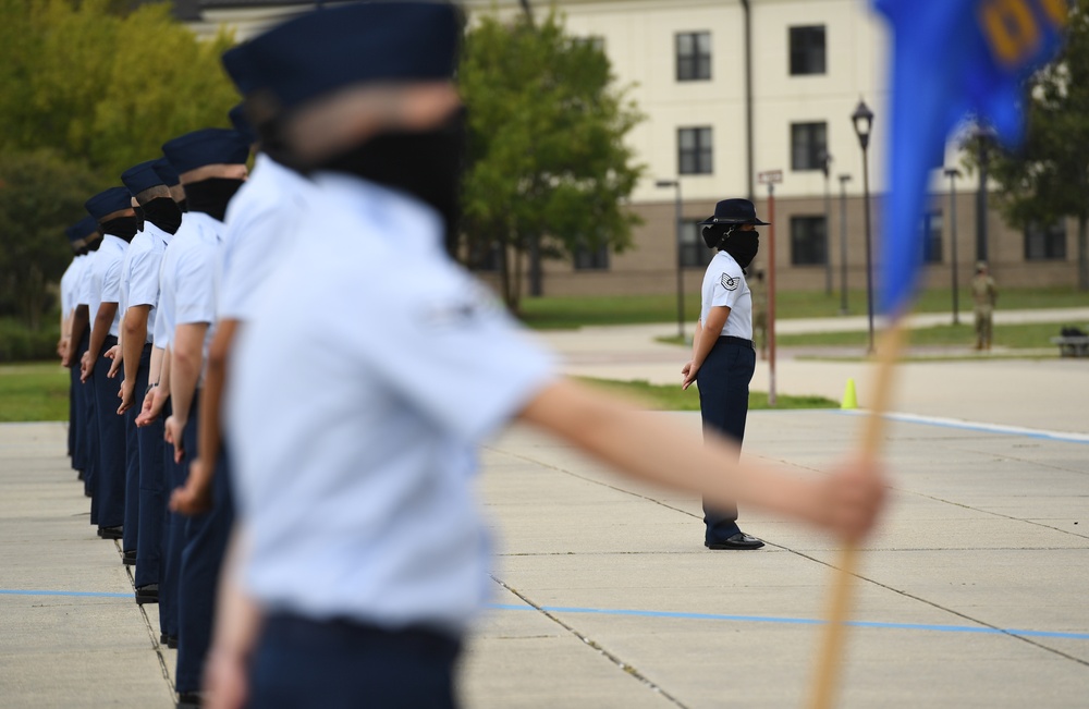 Keesler BMT graduation ceremony September 11, 2020