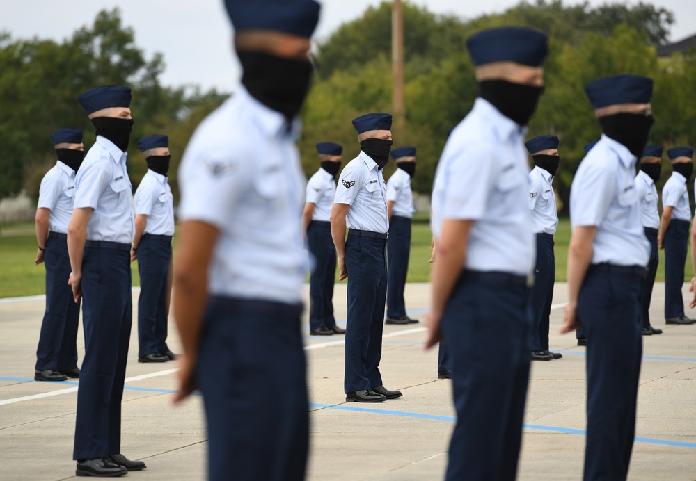 Keesler BMT graduation ceremony September 11, 2020