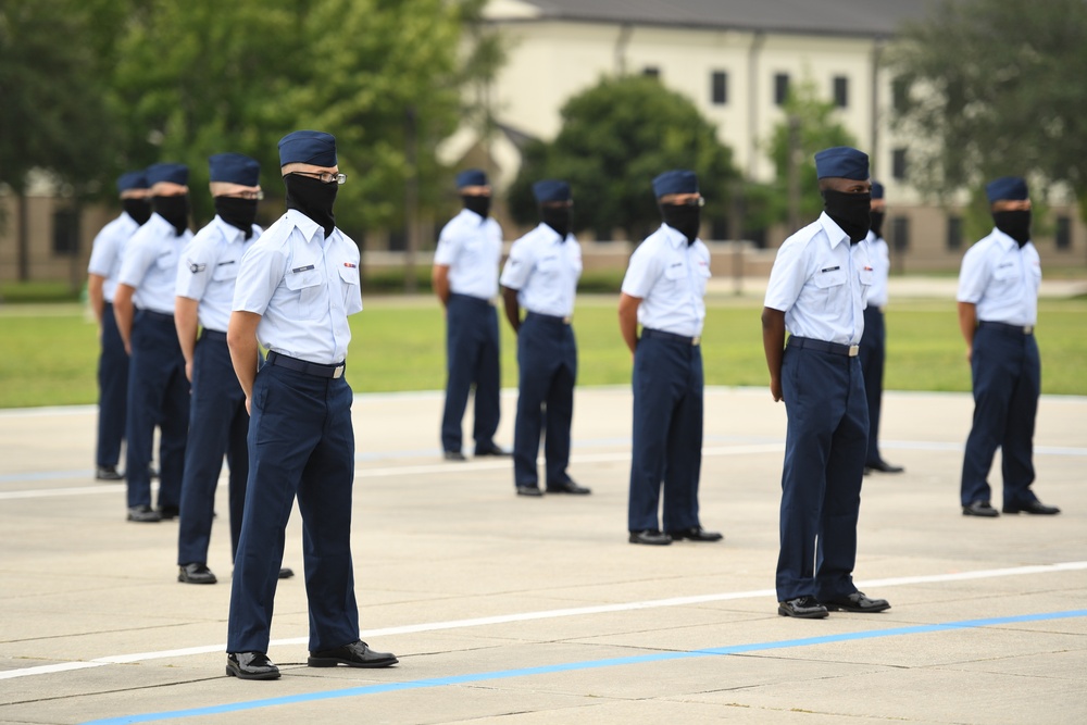 Keesler BMT graduation ceremony September 11, 2020