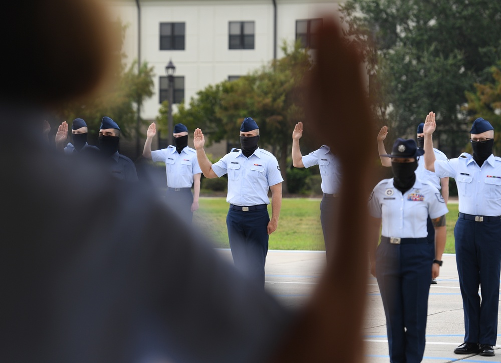 Keesler BMT graduation ceremony September 11, 2020