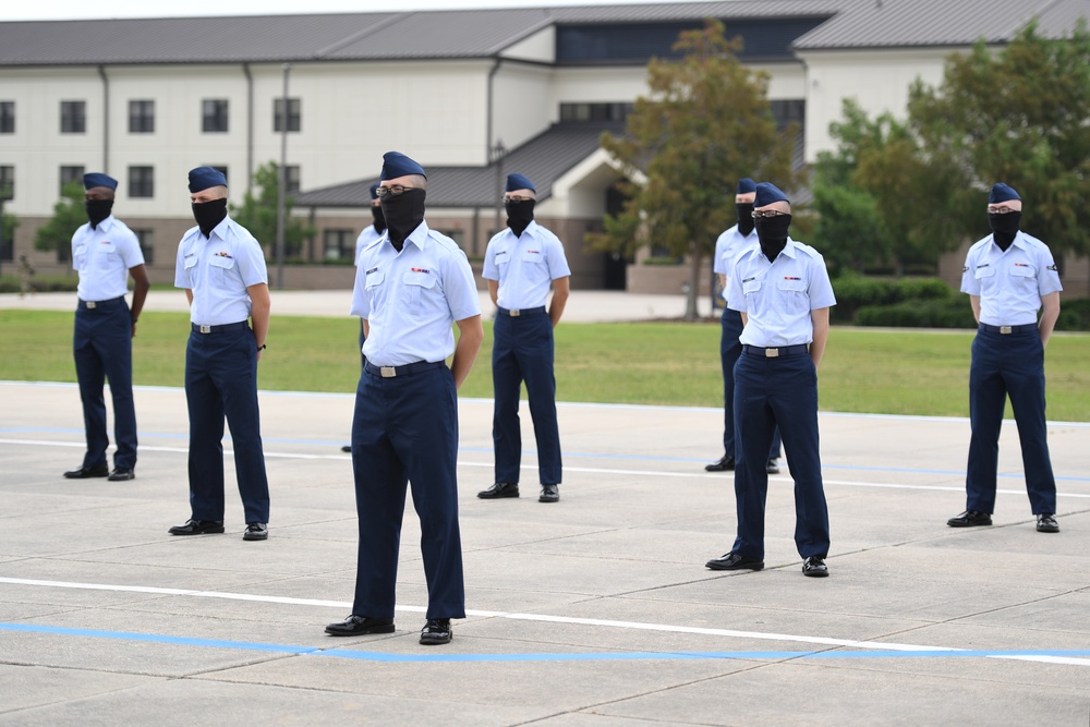 Keesler BMT graduation ceremony September 11, 2020