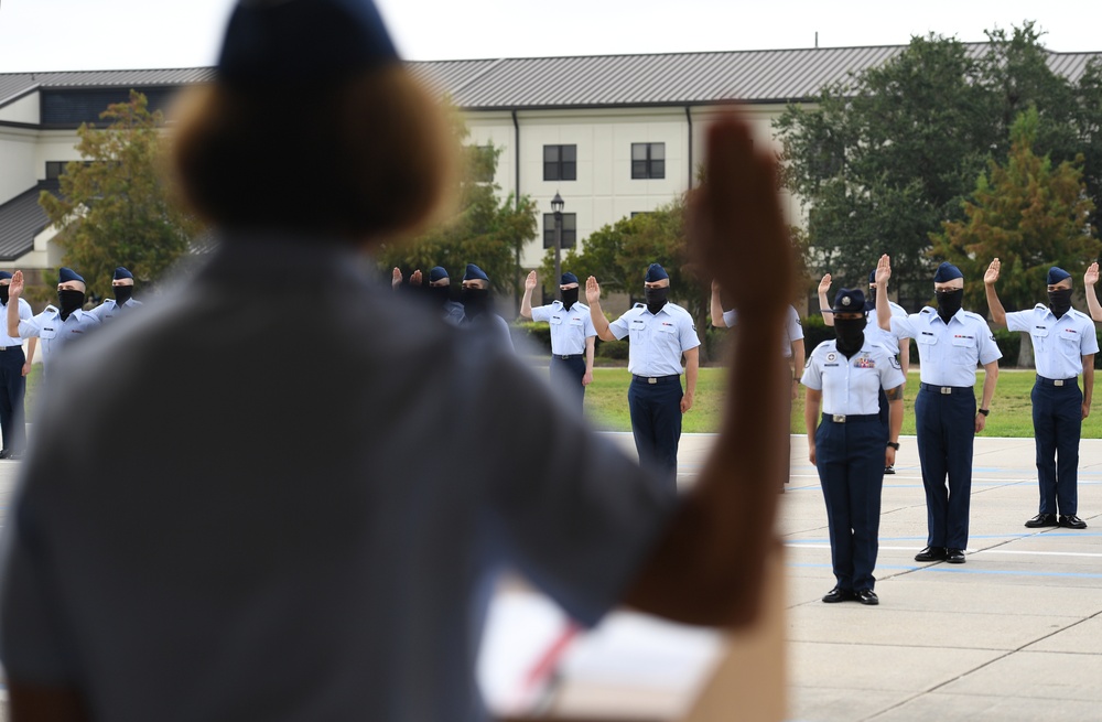 Keesler BMT graduation ceremony September 11, 2020