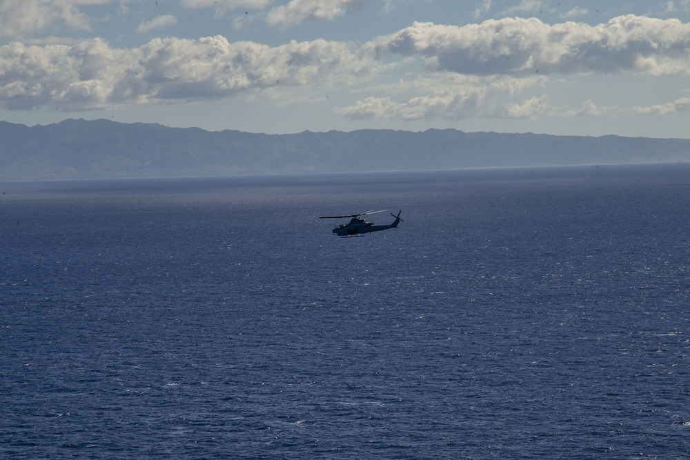 HMLA-367 Conduct Aerial Live Fire Training