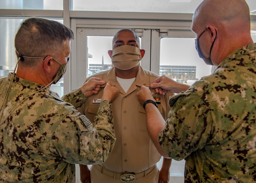 Senior Chief frocking ceremony